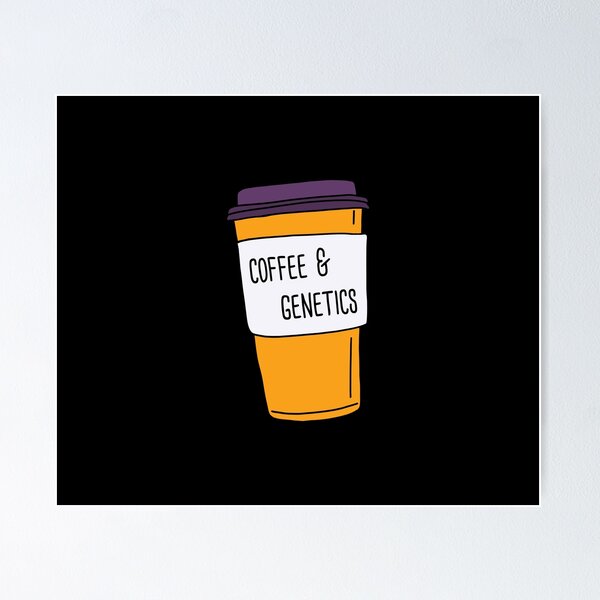 Item preview, Genetics And Coffee designed and sold by orlumbuspirate.