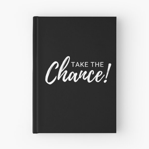 Item preview, Take The Chance Inspirational Quote designed and sold by MyPrintCharming.