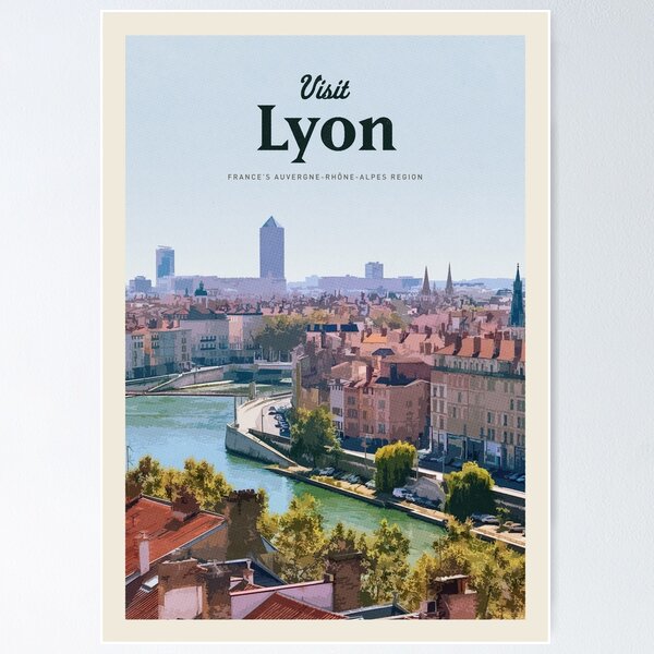 Item preview, Visit Lyon  designed and sold by Mercury Club.