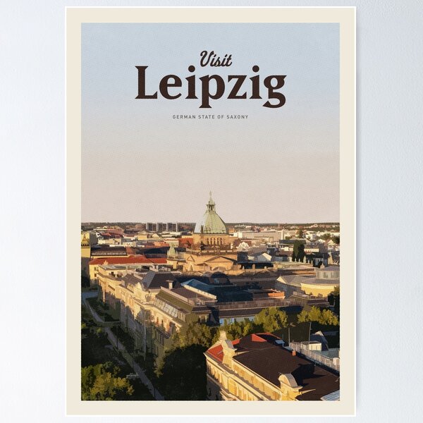 Item preview, Visit Leipzig  designed and sold by Mercury Club.