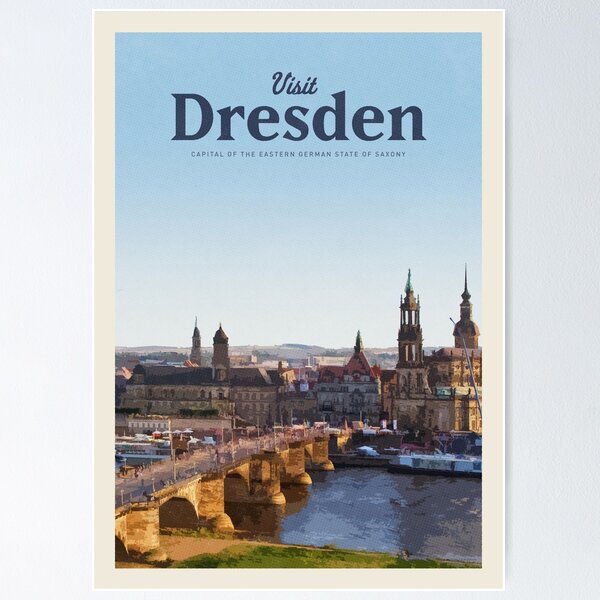 Item preview, Visit Dresden  designed and sold by Mercury Club.