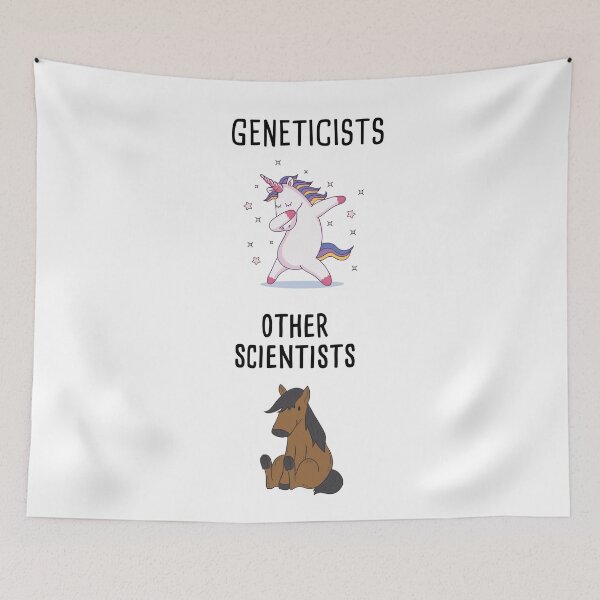 Item preview, Geneticists vs. Other Scientists designed and sold by orlumbuspirate.