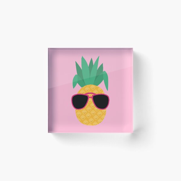 Item preview, Funny pineapple with sunglasses designed and sold by DIDAKU.