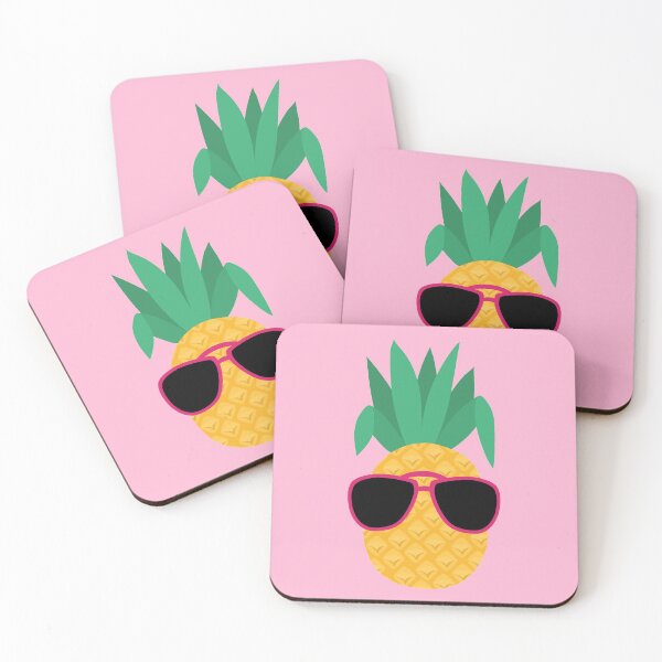Item preview, Funny pineapple with sunglasses designed and sold by DIDAKU.