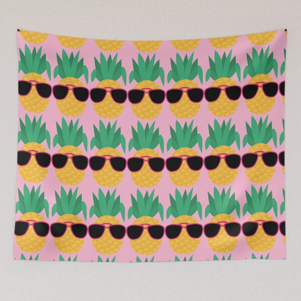 Item preview, Funny pineapple with sunglasses designed and sold by DIDAKU.