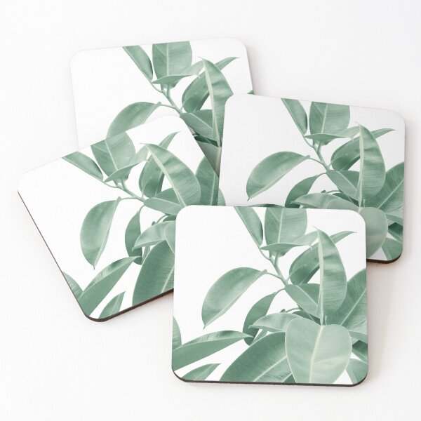 Item preview, Ficus Elastica Soft Green Glam #1 #tropical #decor #art  designed and sold by Anita's & Bella's Art.