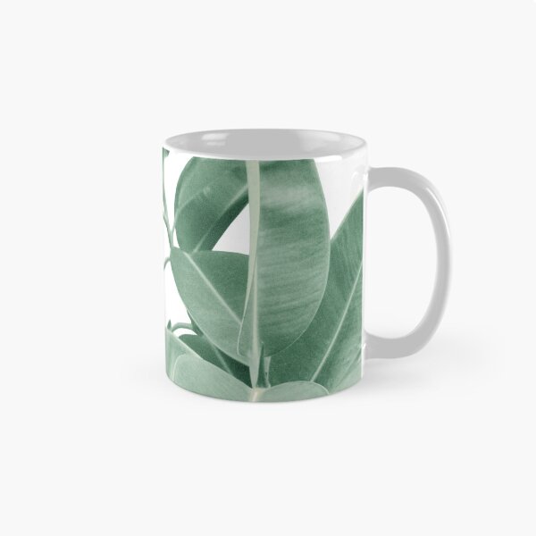Artikelvorschau, Ficus Elastica Soft Green Glam #1 #tropisch #dekor #kunst entworfen und verkauft von Anita's & Bella's Art.