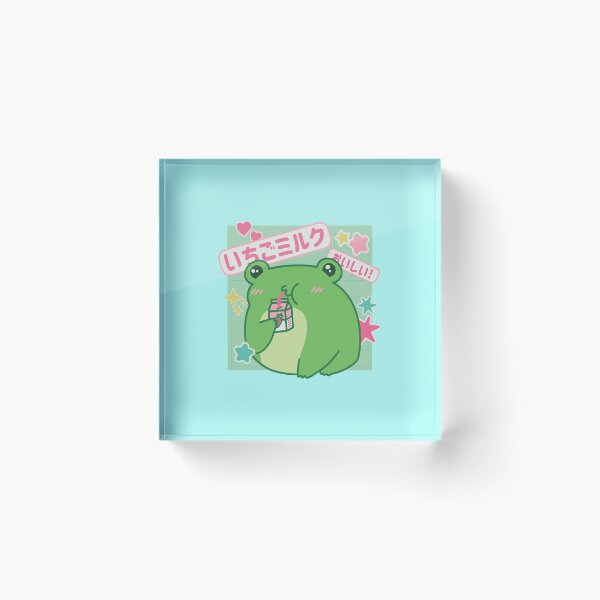 Item preview, Anime frog, strawberry milk designed and sold by DerSenat.