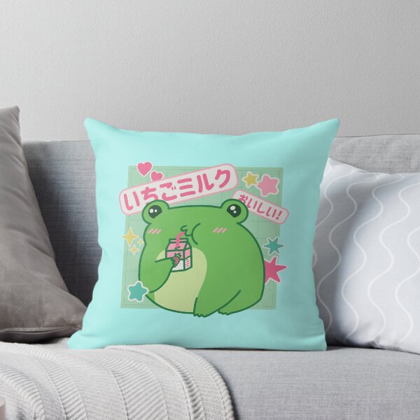 Item preview, Anime frog, strawberry milk designed and sold by DerSenat.