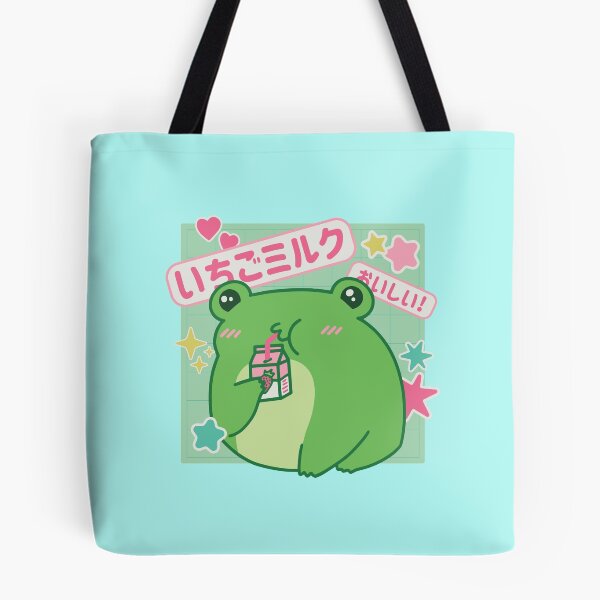 Item preview, Anime frog, strawberry milk designed and sold by DerSenat.