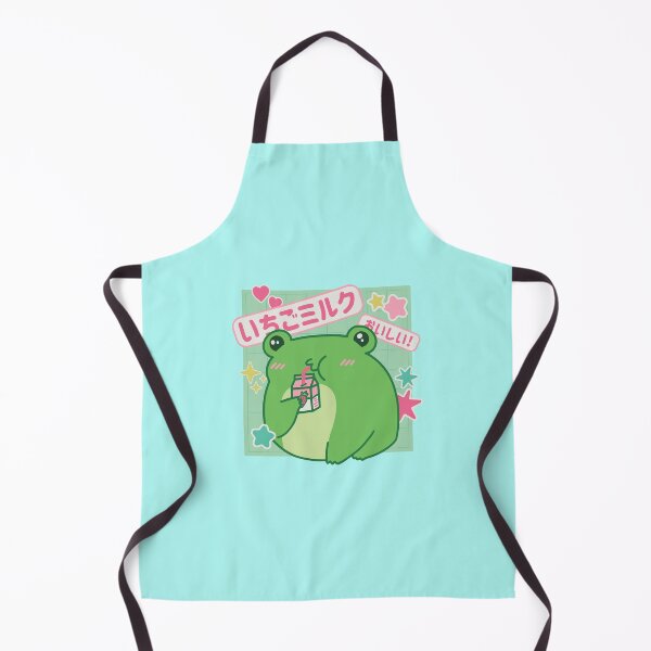Item preview, Anime frog, strawberry milk designed and sold by DerSenat.