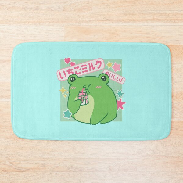 Item preview, Anime frog, strawberry milk designed and sold by DerSenat.