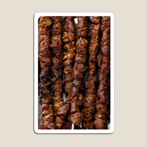 Aperçu de l'œuvre Brochettes d'agneau grillées à la chinoise créée et vendue par NerdyByDesign.