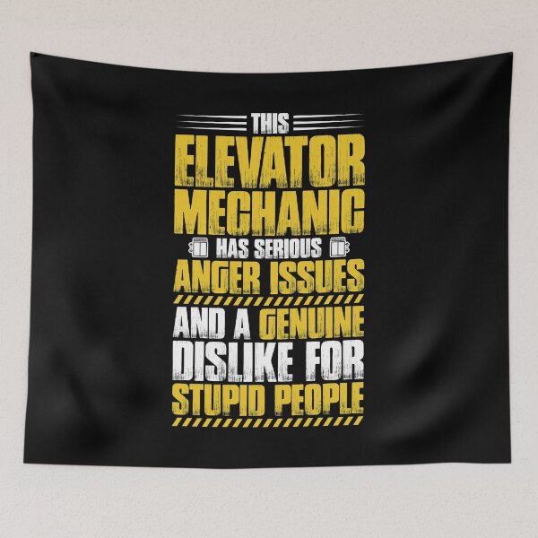 Item preview, Elevator Mechanic Elevator Installer designed and sold by Krautshirts.