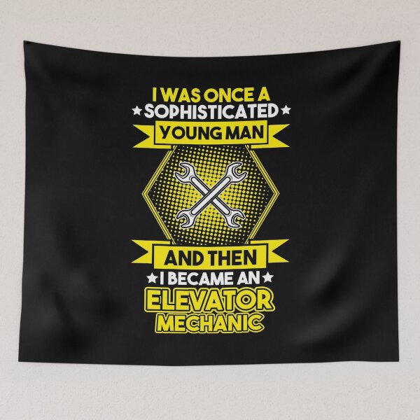 Item preview, Elevator Mechanic Elevator Installer designed and sold by Krautshirts.