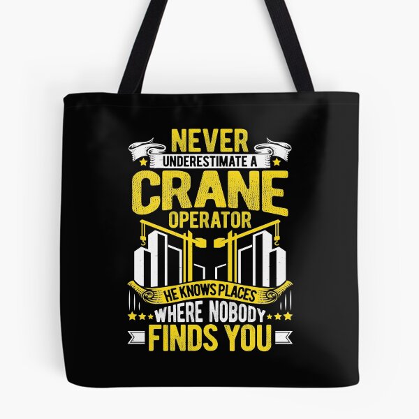 Item preview, Crane Operator Crane Driver Heavy Equipment designed and sold by Krautshirts.