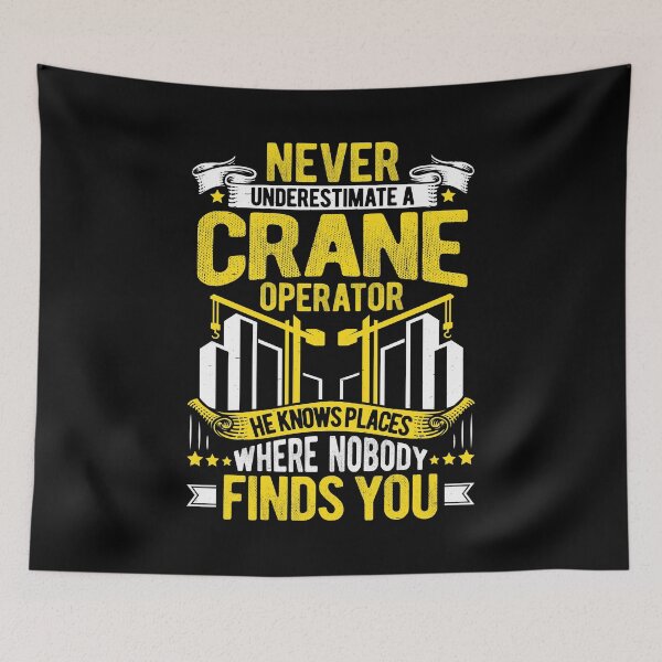 Item preview, Crane Operator Crane Driver Heavy Equipment designed and sold by Krautshirts.