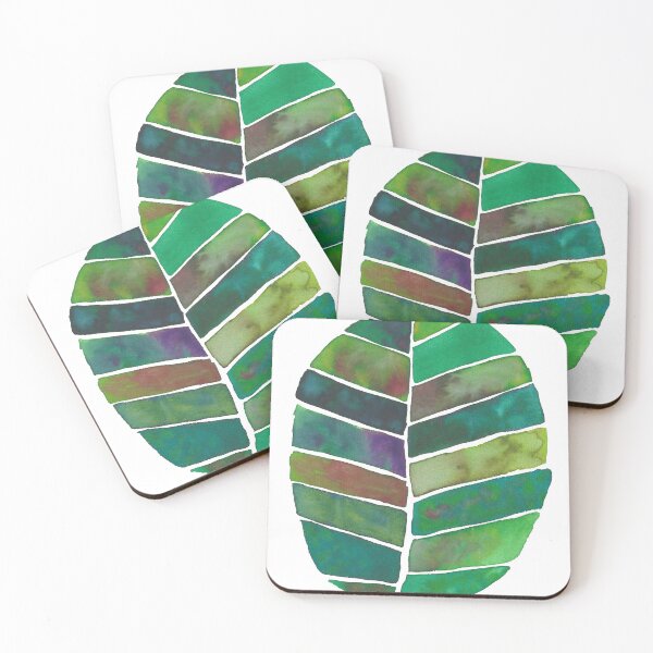 Item preview, Water colour leaf designed and sold by risspowell.