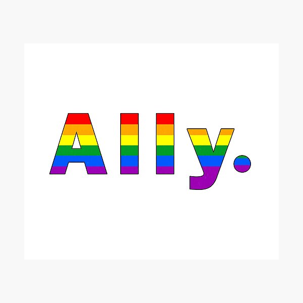 Item preview, Pride Ally designed and sold by oneliest.