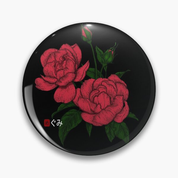 Item preview, Megumi Engraving Red Rose designed and sold by megumii-.