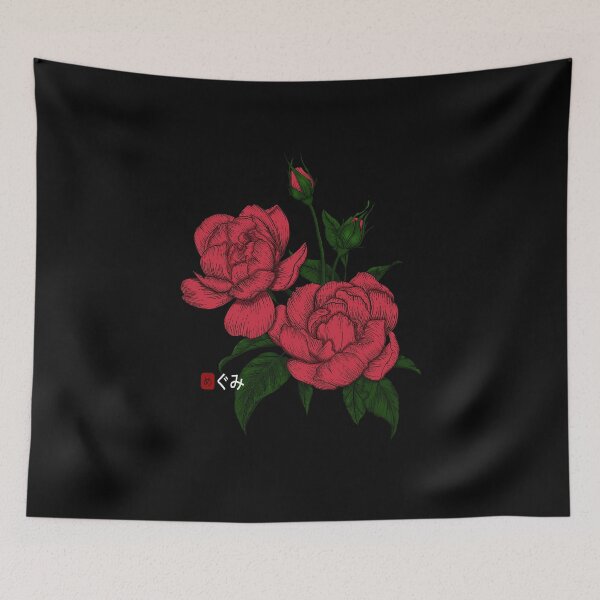 Item preview, Megumi Engraving Red Rose designed and sold by megumii-.