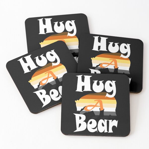 Item preview, LGBTQ design, Hug a Bear #4 designed and sold by Hypnotees.