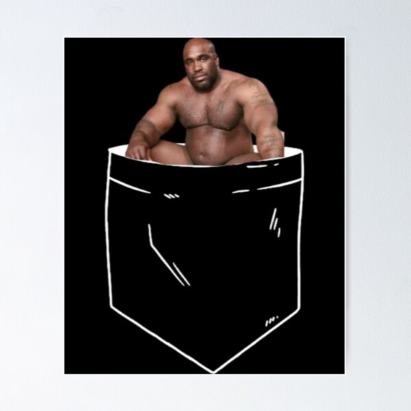 Item preview, Large Black Man Meme T-Shirtbarry wood in my pocket designed and sold by SiroKen.