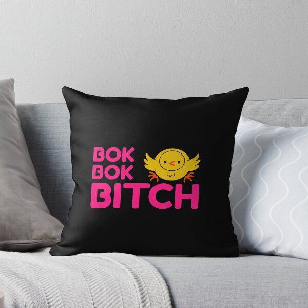 Item preview, Bok Bok Bitch -Crazy Rich Asians Design in Pink- because Chickens are Bitches! designed and sold by katiekendall.
