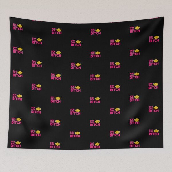 Item preview, Bok Bok Bitch -Crazy Rich Asians Design in Pink- because Chickens are Bitches! designed and sold by katiekendall.