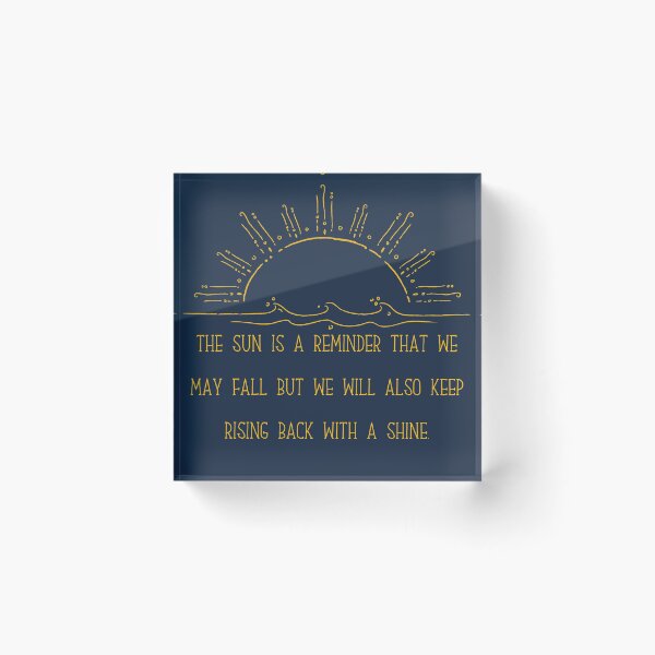 Item preview, Like the Sun - Rise Back with a Shine designed and sold by UniqqFactory.