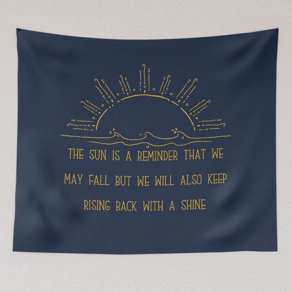 Item preview, Like the Sun - Rise Back with a Shine designed and sold by UniqqFactory.