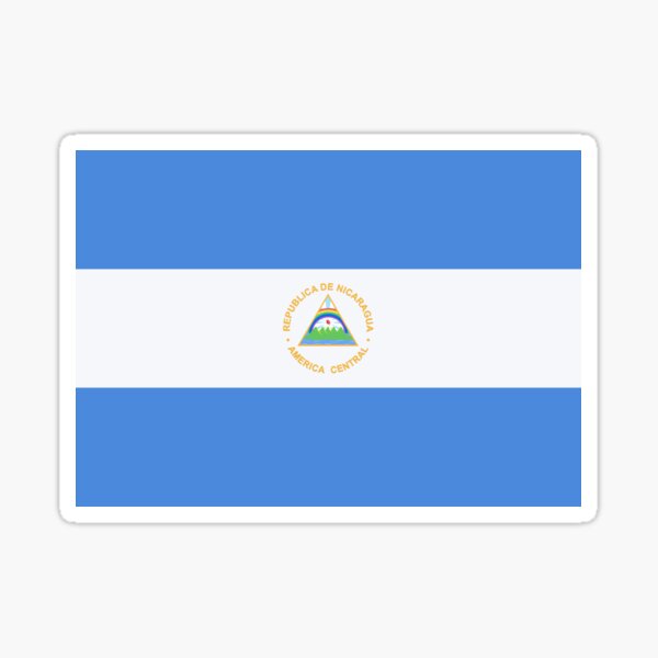 Aperçu de l'œuvre Nicaragua créée et vendue par FlatFlags.