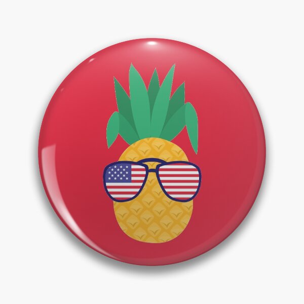 Item preview, Patriotic Pineapple designed and sold by DIDAKU.
