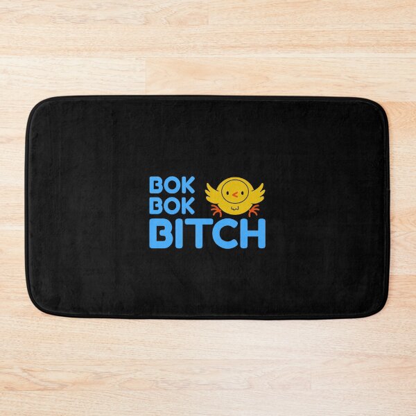 Item preview, Bok Bok Bitch -Crazy Rich Asians Design in Blue- because Chickens are Bitches! designed and sold by katiekendall.