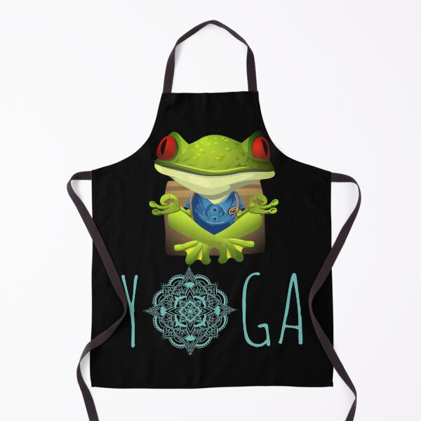 Item preview, yoga soul safe - Cute Yoga Frog designed and sold by mewsis.