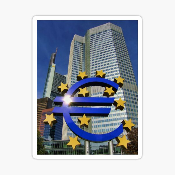 European Central Bank Sticker