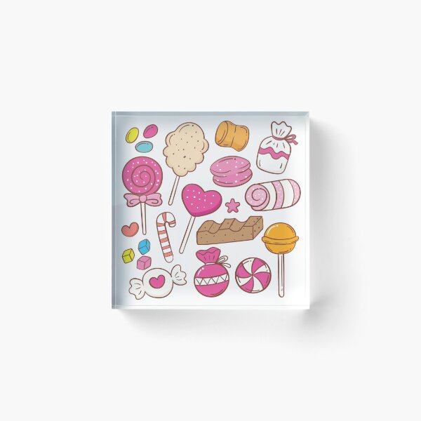 Item preview, Cute Sweets Cartoon Doodle Set designed and sold by Peekonet.