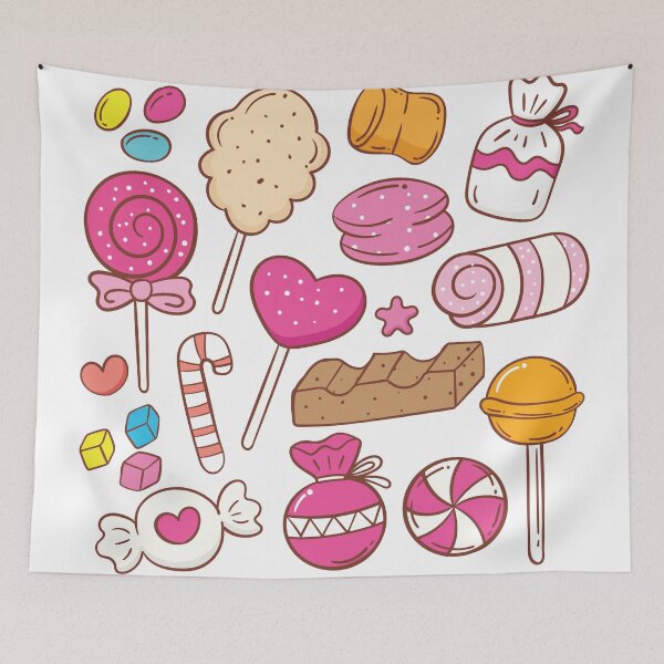 Item preview, Cute Sweets Cartoon Doodle Set designed and sold by Peekonet.