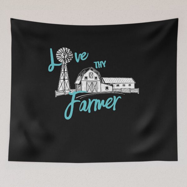 Item preview, Love thy farmer - Awesome gift for farmer designed and sold by Titmit.