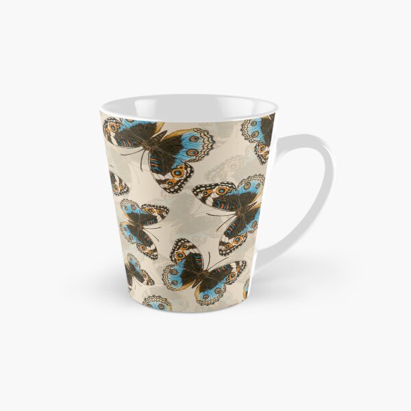 Item preview, Blue Pansy Butterfly pattern 2 designed and sold by Katerina Mitkova Kirilova.