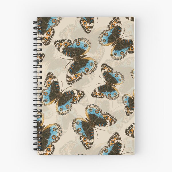 Item preview, Blue Pansy Butterfly pattern 2 designed and sold by Katerina Mitkova Kirilova.