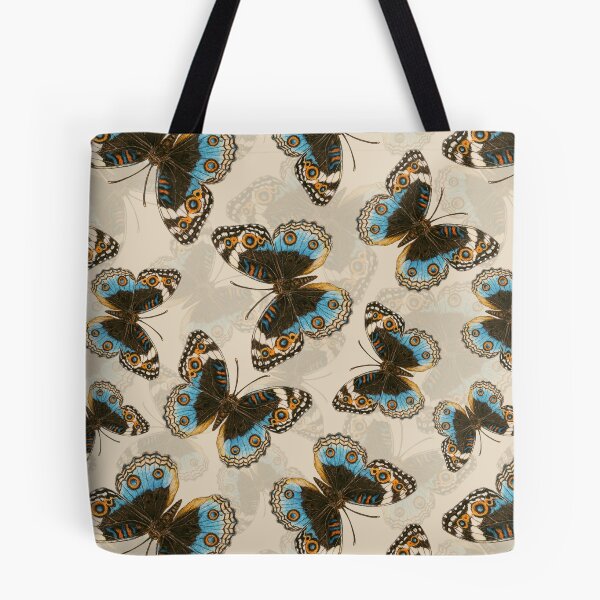 Item preview, Blue Pansy Butterfly pattern 2 designed and sold by Katerina Mitkova Kirilova.