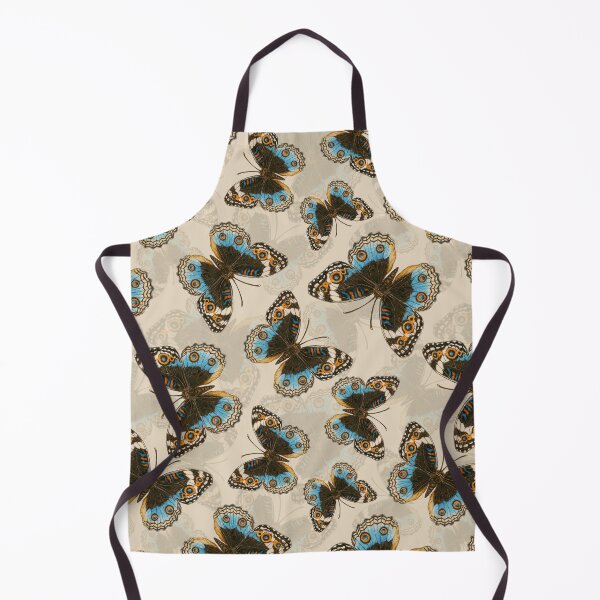 Item preview, Blue Pansy Butterfly pattern 2 designed and sold by Katerina Mitkova Kirilova.