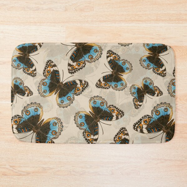 Item preview, Blue Pansy Butterfly pattern 2 designed and sold by Katerina Mitkova Kirilova.