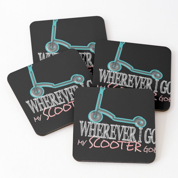 Item preview, Wherever I go My Scooter Goes designed and sold by Clickcreations.