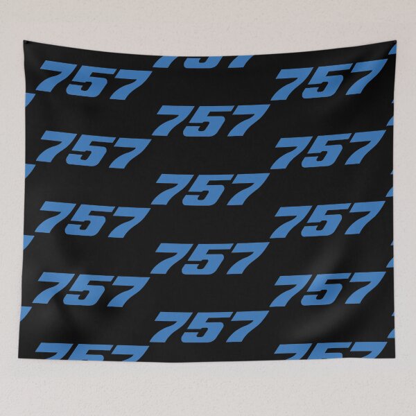 Item preview, Boeing 757 (Blue, Horizontal) designed and sold by Fly Buy Wear.