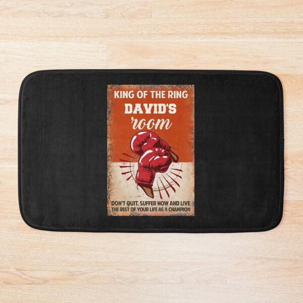 Item preview, King Of The Ring Don't Quit Suffer Now And Live The Rest Of Your Life As A Champion Boxing Poster designed and sold by DaleSwart.