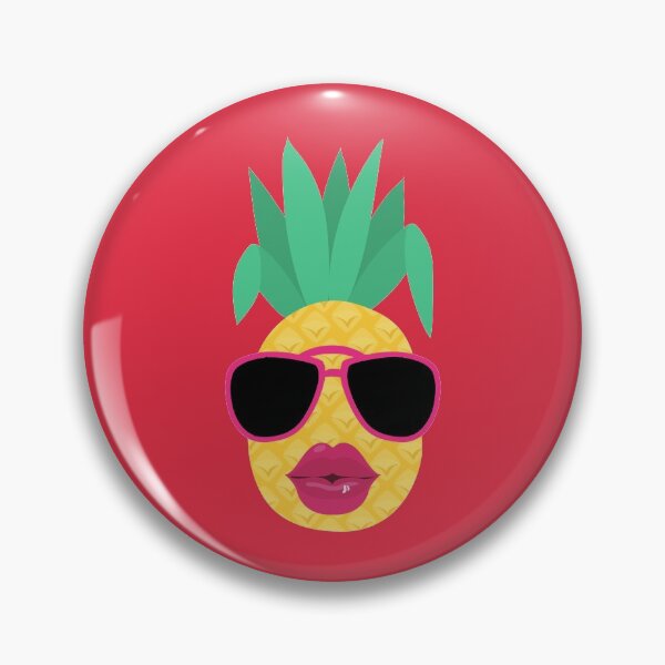 Item preview, Funny pineapple with sunglasses designed and sold by DIDAKU.