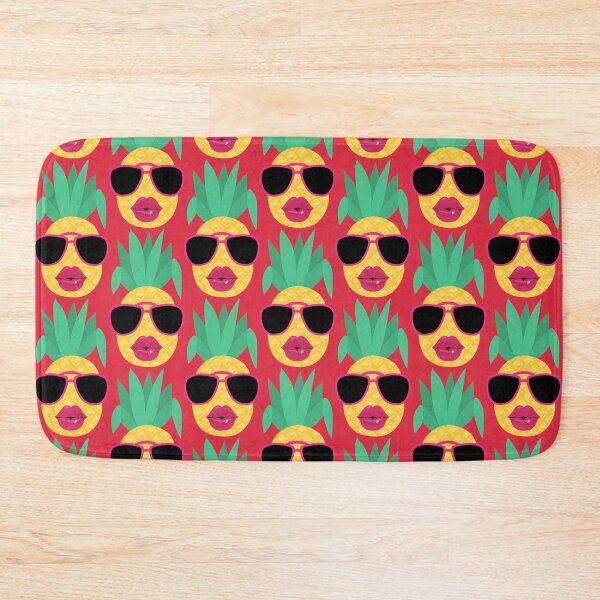 Item preview, Funny pineapple with sunglasses designed and sold by DIDAKU.