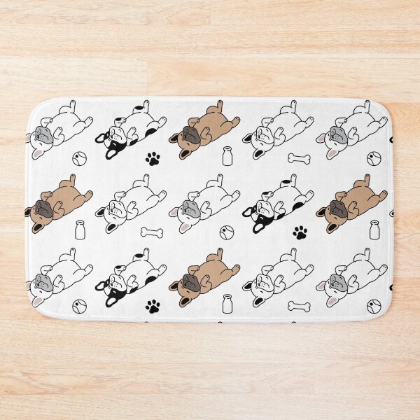 Item preview, Dog Seamless Pattern French Bulldog Bone Footprint Ball Toy designed and sold by Peekonet.